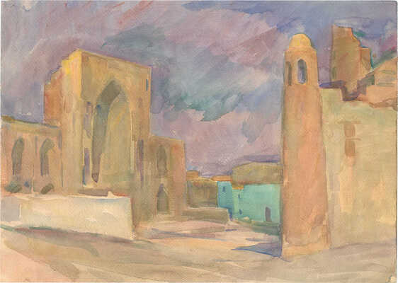 Лянглебен Моисей Вольфович. Самарканд